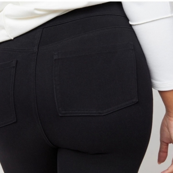 SPANX Jean-ish Ankle Jeangins in Black Size Small - Picture 5 of 16